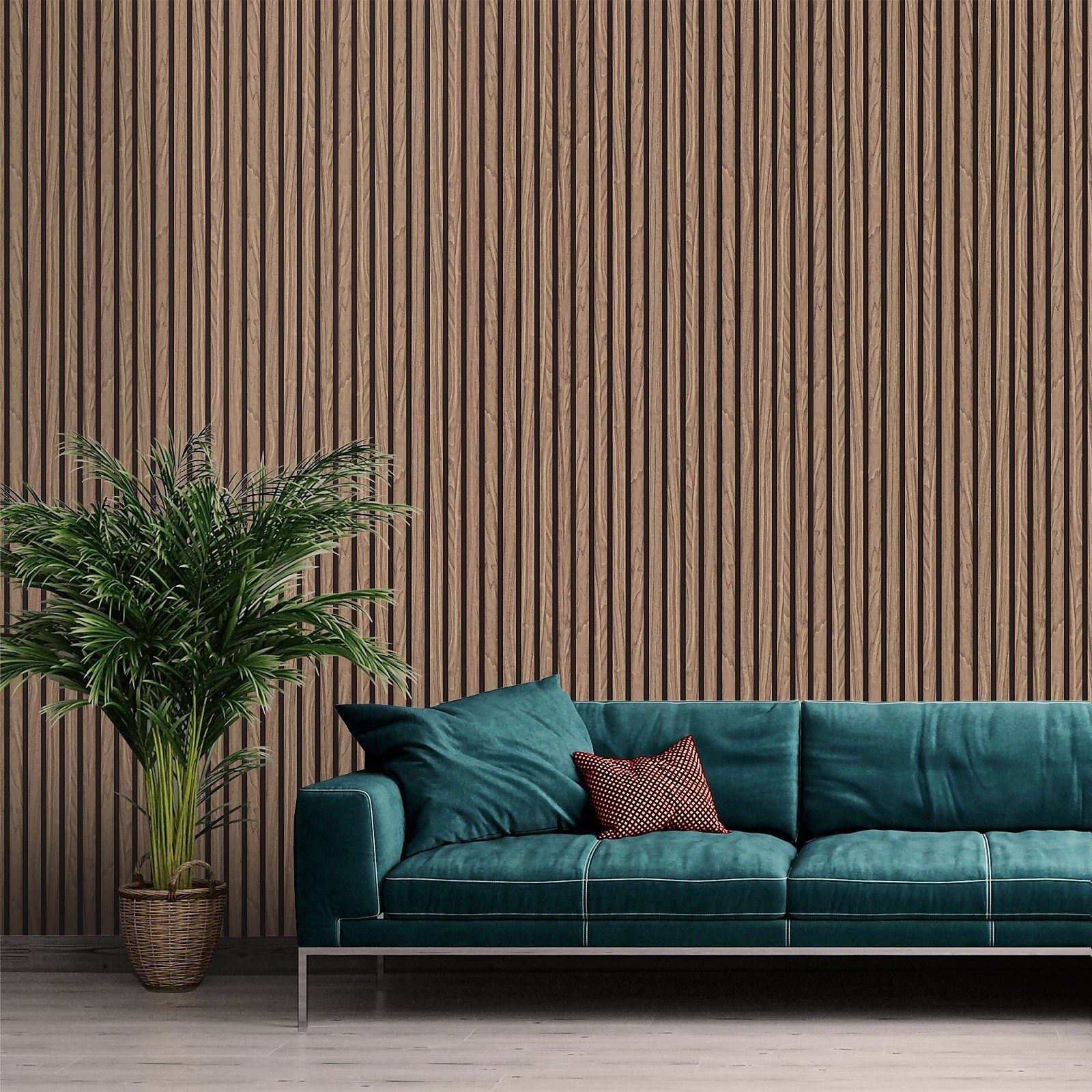 Wunderschöne Holzlattenpaneele-Designs für Zuhause und Büro – Coole Deckenlattenwand – Wohndeko-Ideen