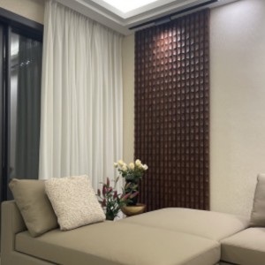 Interior Design Solid Wood Acoustic Panel (11)